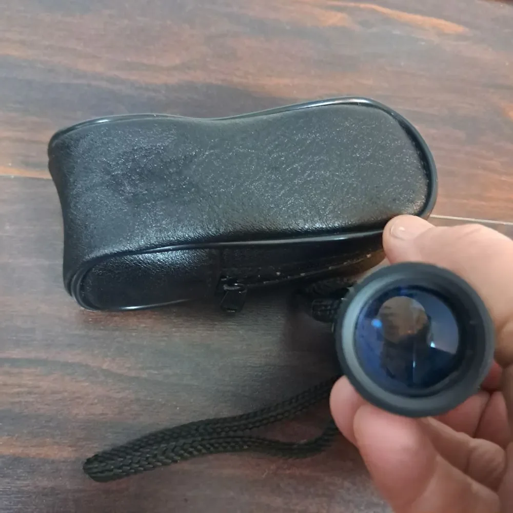 Vintage RadioShack 5x20mm Golf Scope Monocular with Black Case 5x‎ Magnification